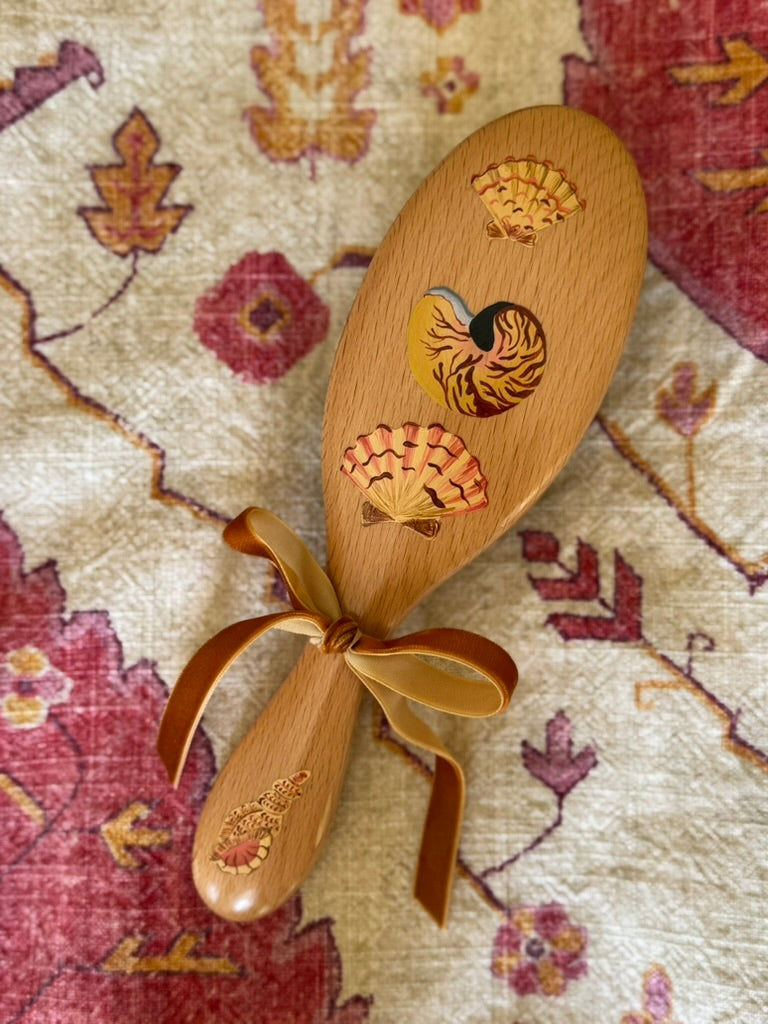 BUY NOW! Hairbrush with Seashells