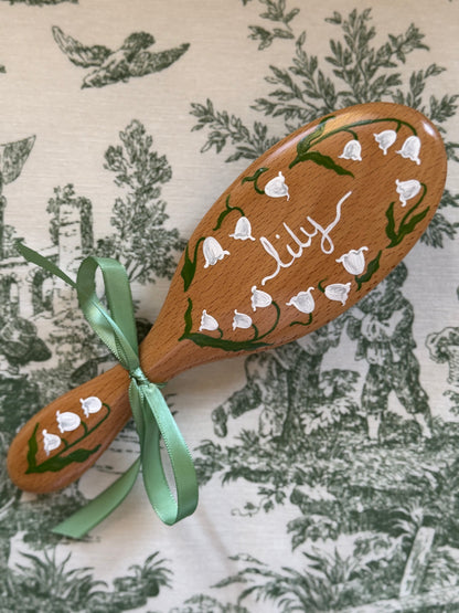 Bespoke Border-Design Hairbrush