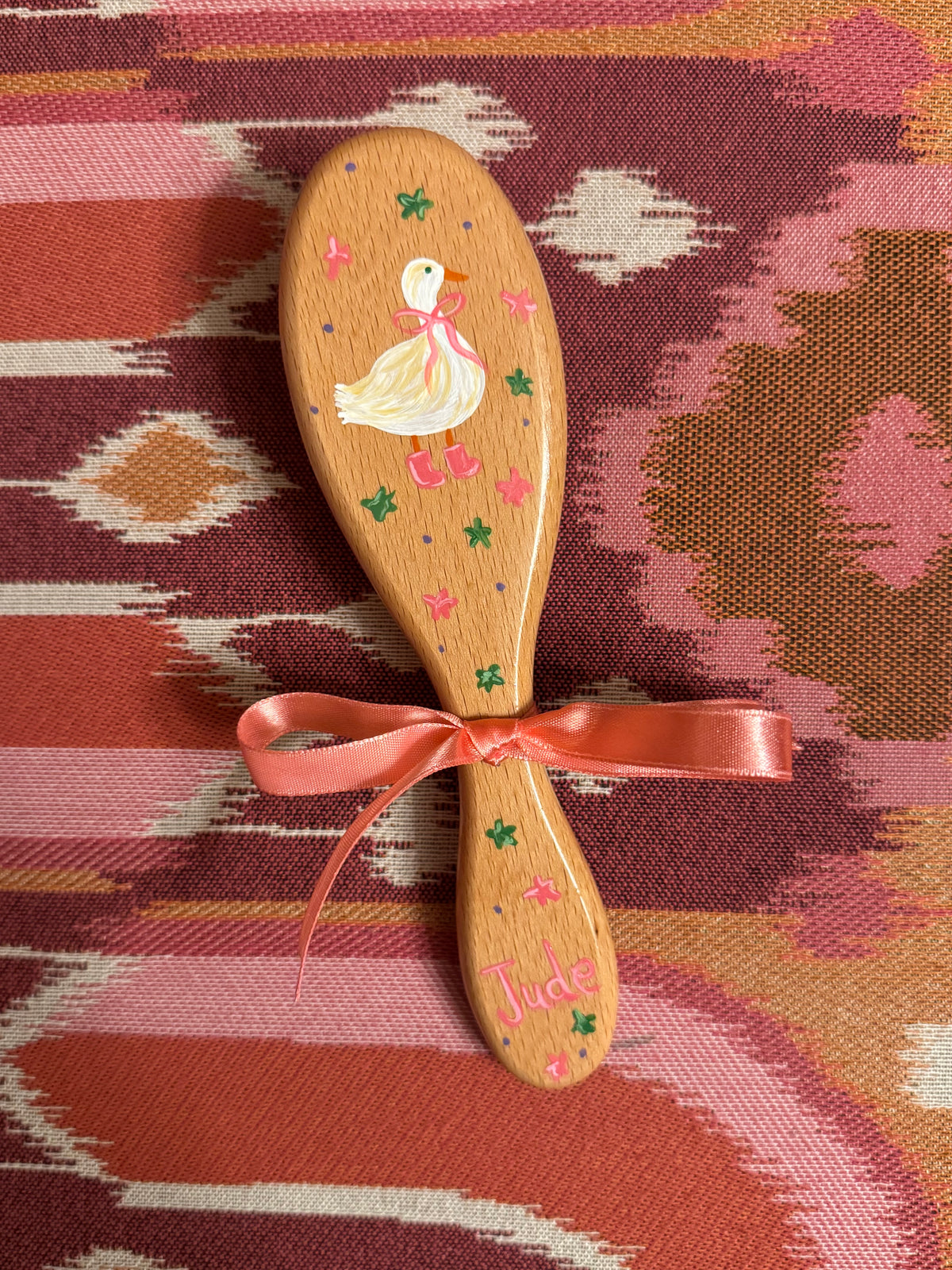 Goose in Boots Baby Brush