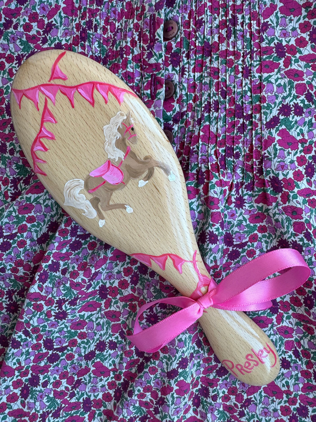 Galloping Horse Hairbrush