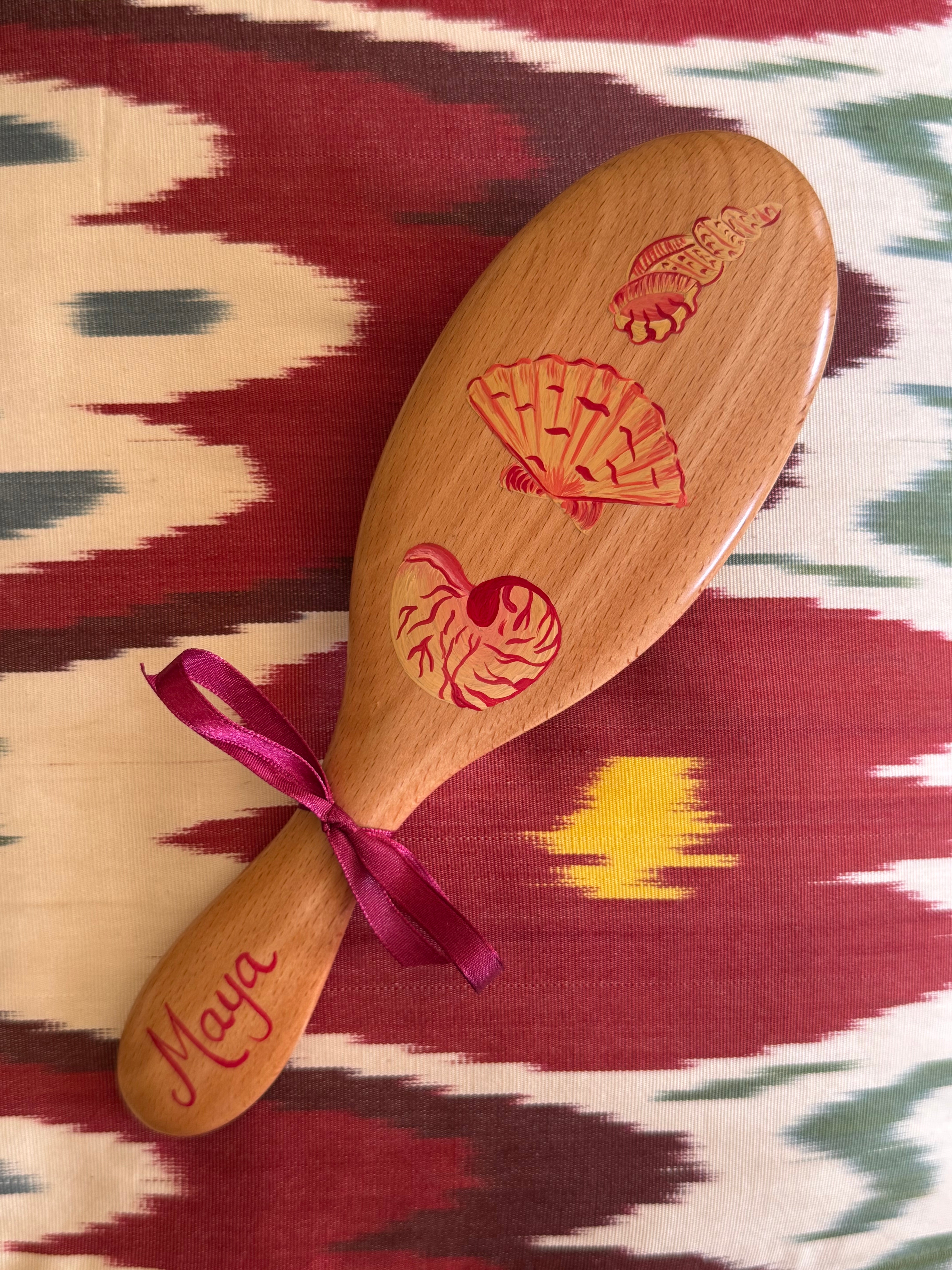 Camila's Shells Hairbrush